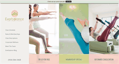 Desktop Screenshot of myeverbalance.com